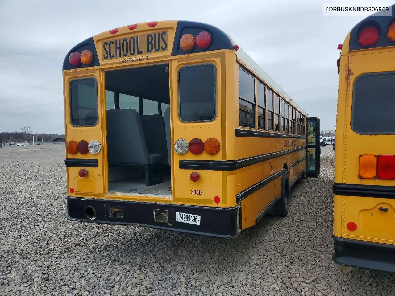 2013 Ic Corporation Ce Series School - School Bus VIN: 4DRBUSKN8DB306869 Lot: 74999495