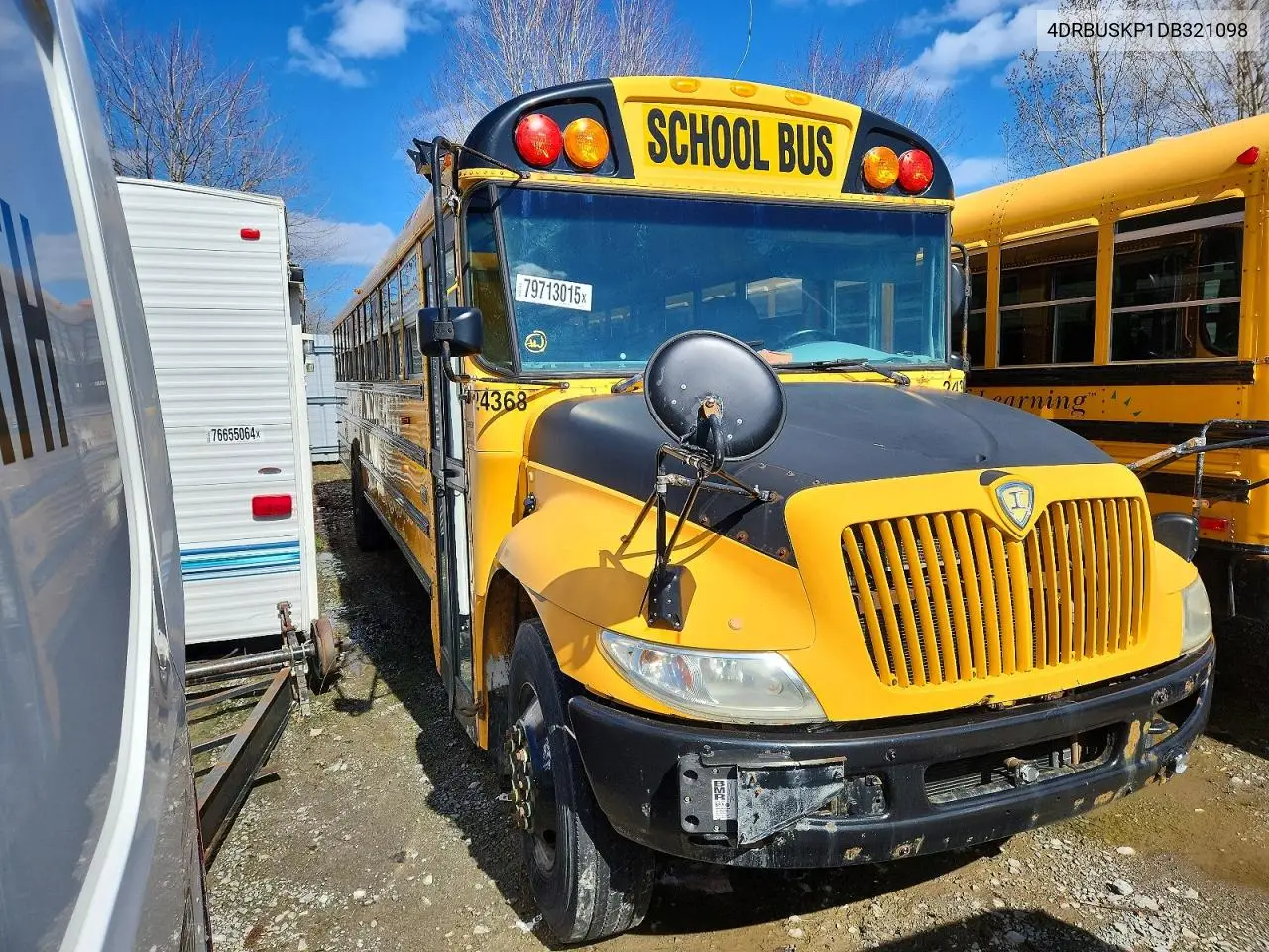 2013 Ic Corporation Ce Series School - School Bus VIN: 4DRBUSKP1DB321098 Lot: 79713015