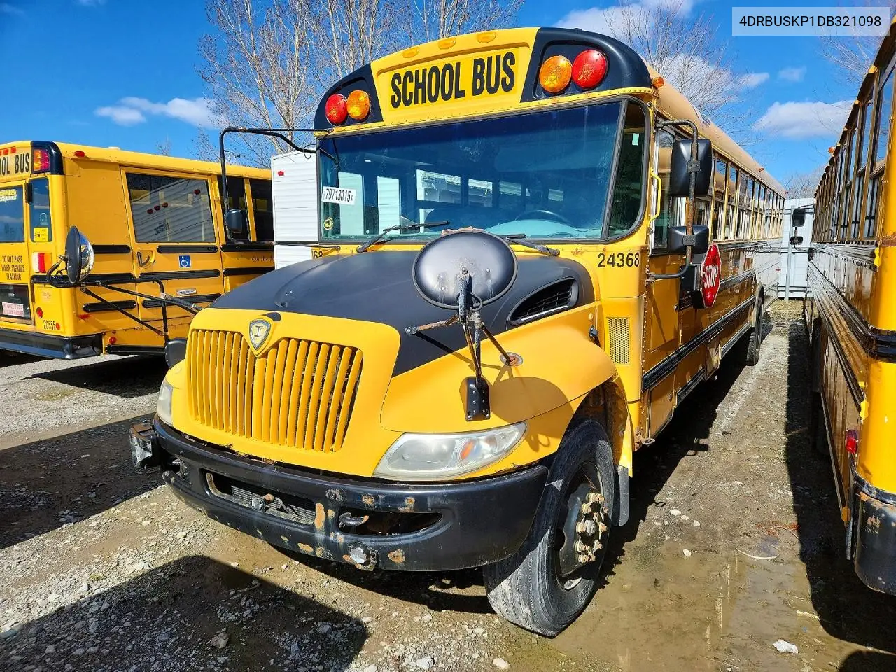 2013 Ic Corporation Ce Series School - School Bus VIN: 4DRBUSKP1DB321098 Lot: 79713015