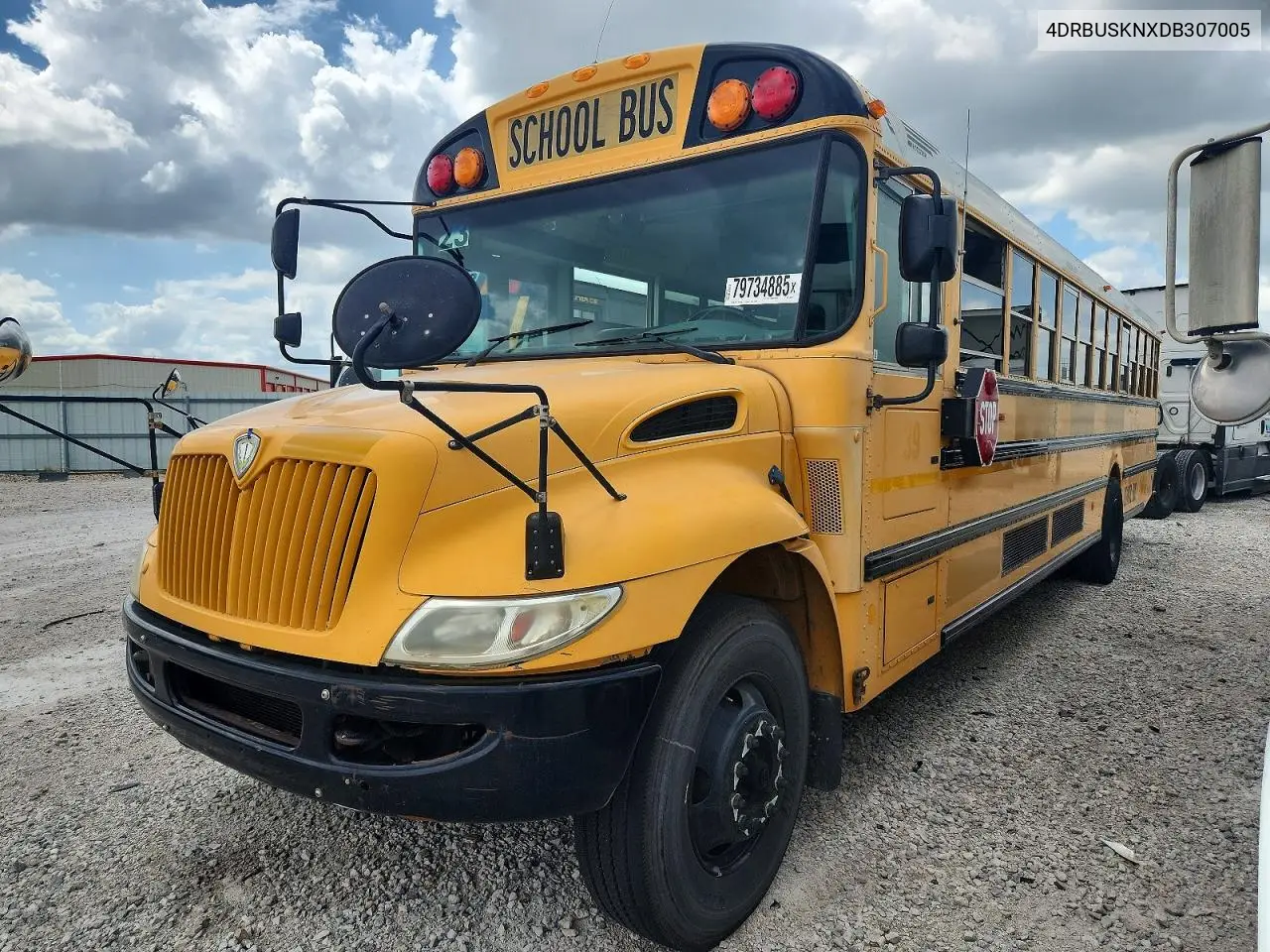 2013 Ic Corporation Ce Series School - School Bus VIN: 4DRBUSKNXDB307005 Lot: 79734885