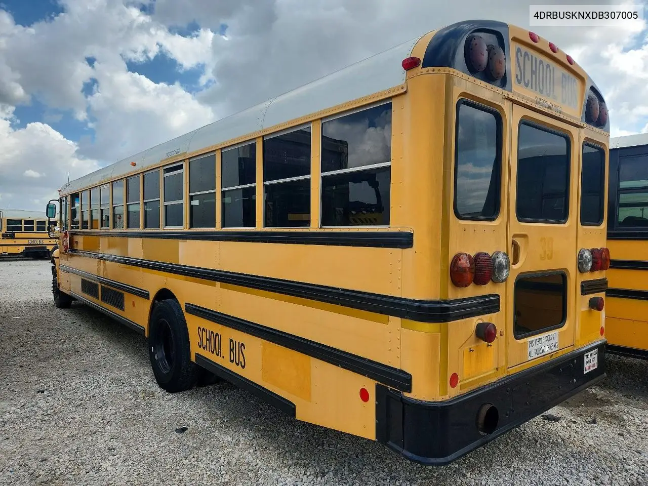 2013 Ic Corporation Ce Series School - School Bus VIN: 4DRBUSKNXDB307005 Lot: 79734885