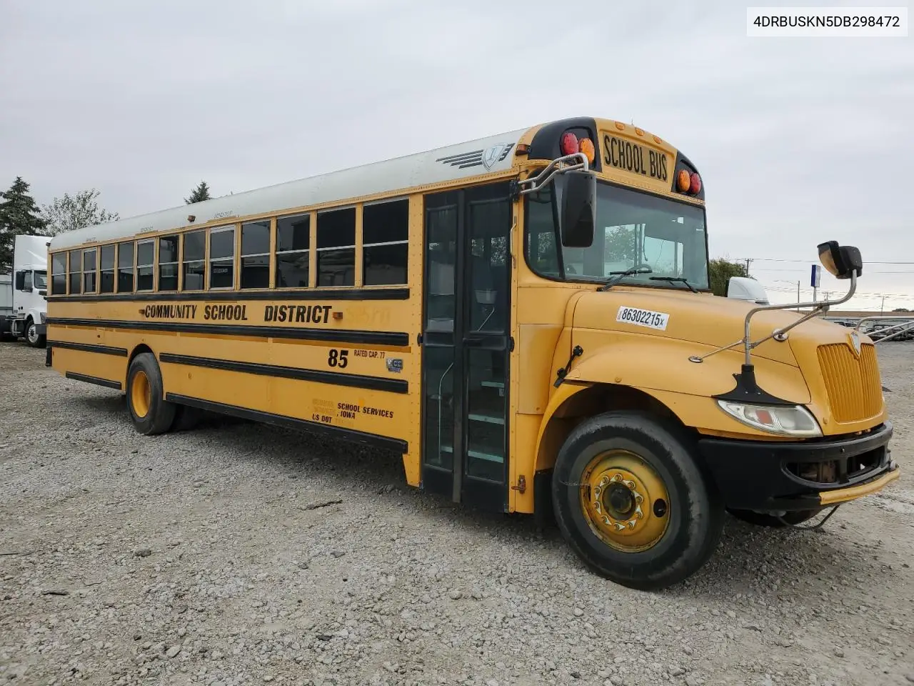 2013 Ic Corporation 3000 Ce - School Bus VIN: 4DRBUSKN5DB298472 Lot: 86302215