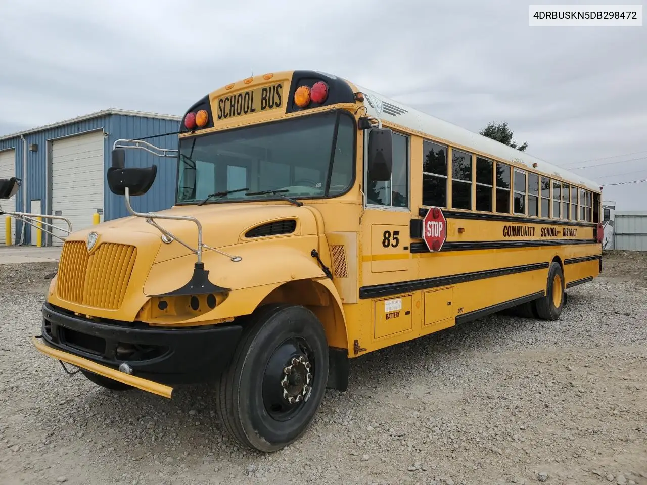 2013 Ic Corporation 3000 Ce - School Bus VIN: 4DRBUSKN5DB298472 Lot: 86302215