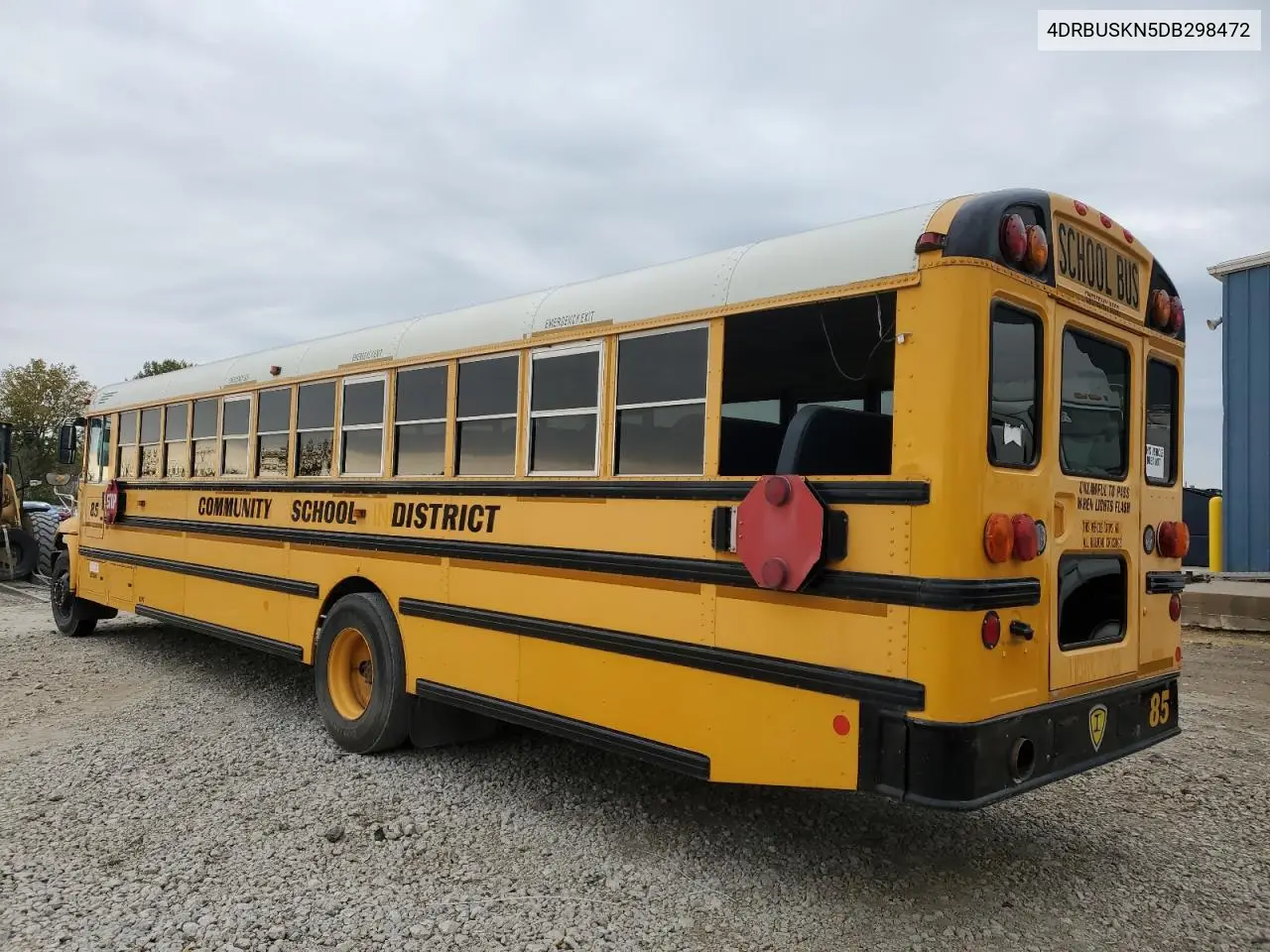 2013 Ic Corporation 3000 Ce - School Bus VIN: 4DRBUSKN5DB298472 Lot: 86302215