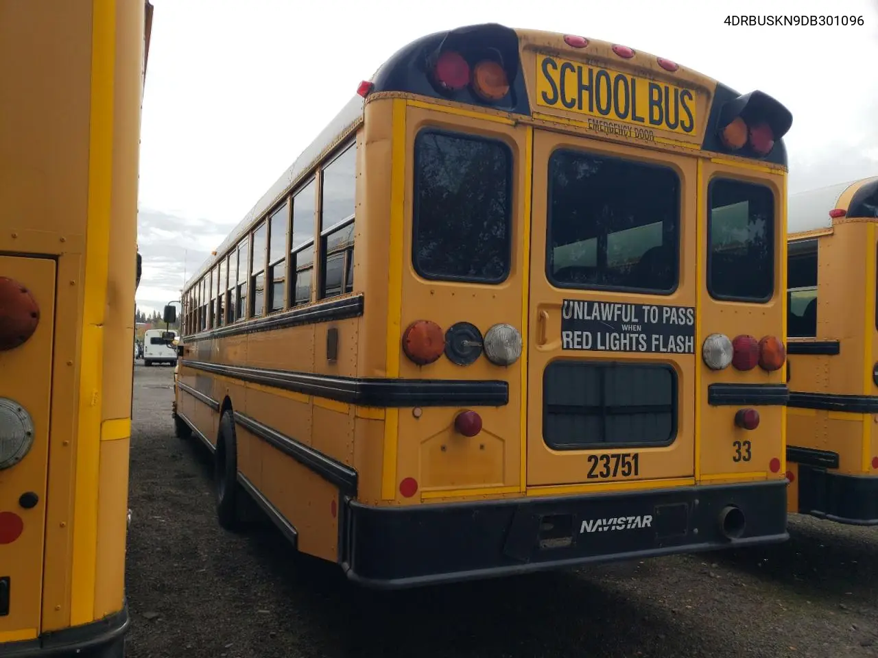 2013 Ic Corporation Ce Series School - School Bus VIN: 4DRBUSKN9DB301096 Lot: 87103795