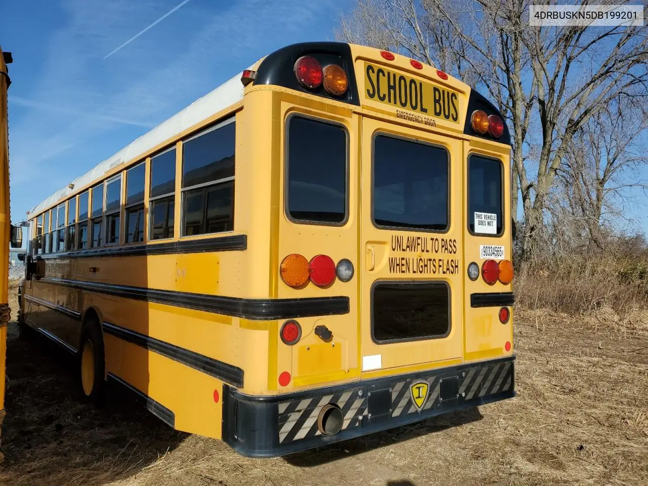 2013 Ic Corporation Ce Series School - School Bus VIN: 4DRBUSKN5DB199201 Lot: 90334565