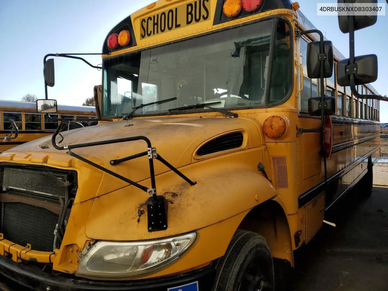 2013 Icrp 3000 Ce - School Bus VIN: 4DRBUSKNXDB303407 Lot: 90335485