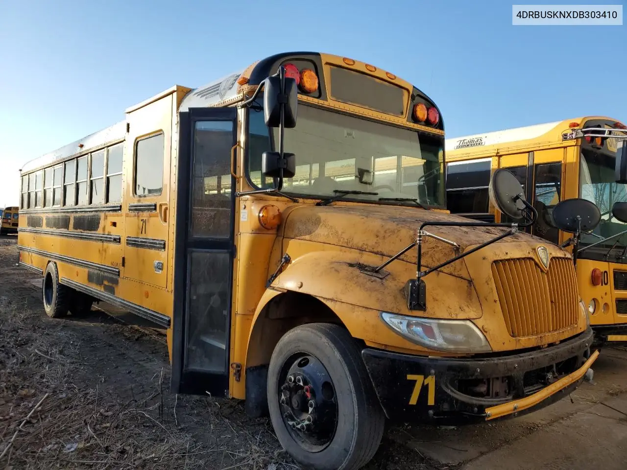 2013 Ic Corporation Ce Series School - School Bus VIN: 4DRBUSKNXDB303410 Lot: 90335845