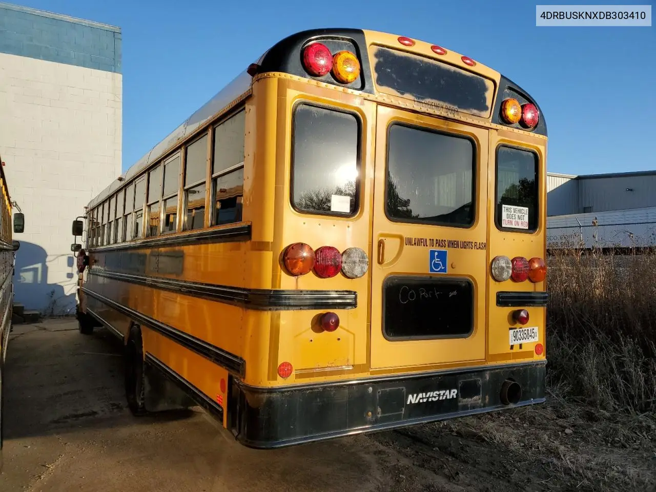 2013 Ic Corporation Ce Series School - School Bus VIN: 4DRBUSKNXDB303410 Lot: 90335845