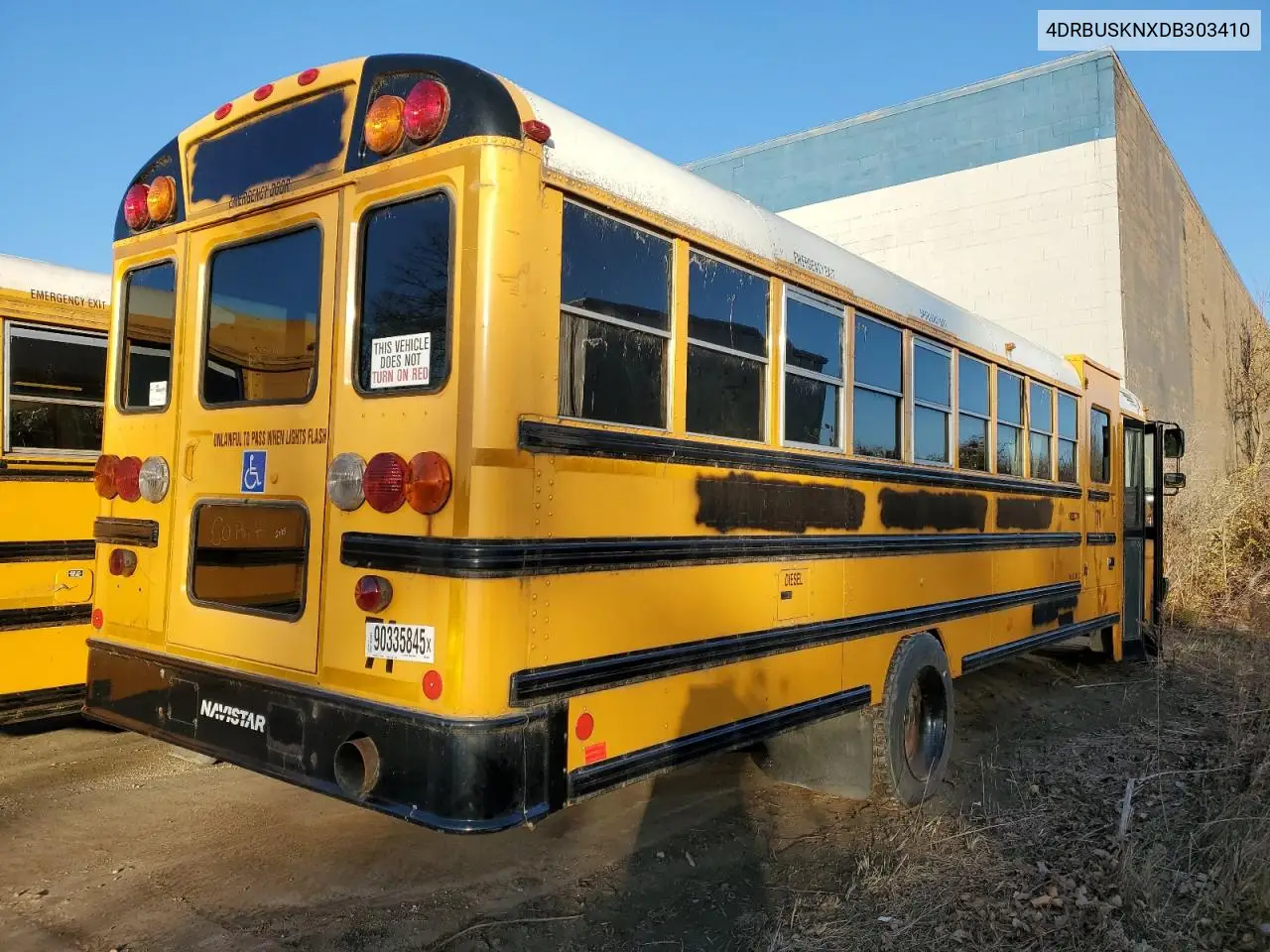 2013 Ic Corporation Ce Series School - School Bus VIN: 4DRBUSKNXDB303410 Lot: 90335845