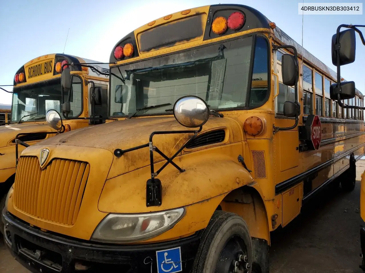 2013 Ic Corporation Ce Series School - School Bus VIN: 4DRBUSKN3DB303412 Lot: 90337005