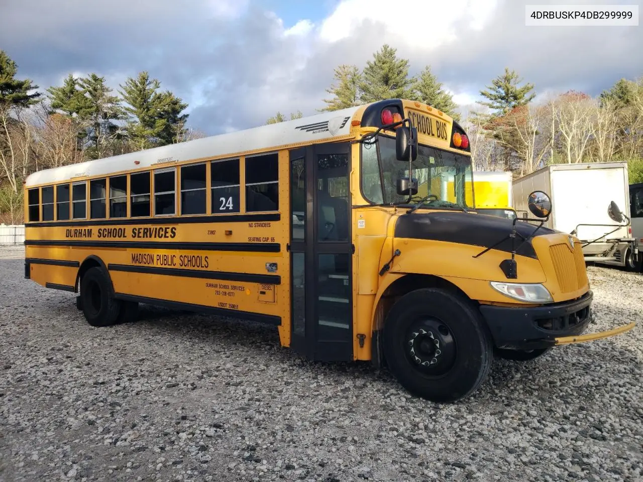 2013 Ic Corporation Ce Series School - Transit Bus VIN: 4DRBUSKP4DB299999 Lot: 92109335