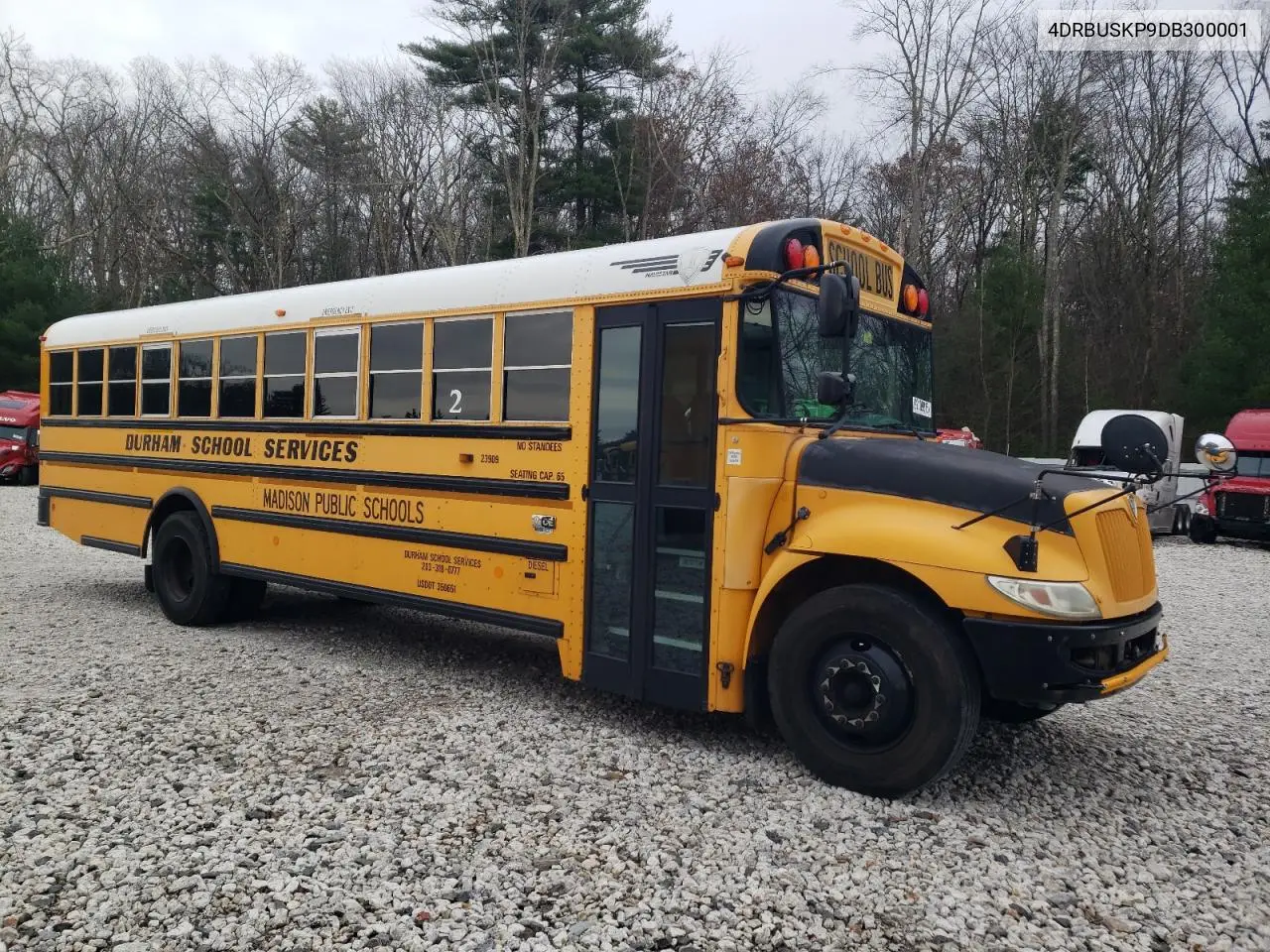 2013 Ic Corporation Ce Series School - School Bus VIN: 4DRBUSKP9DB300001 Lot: 92109815