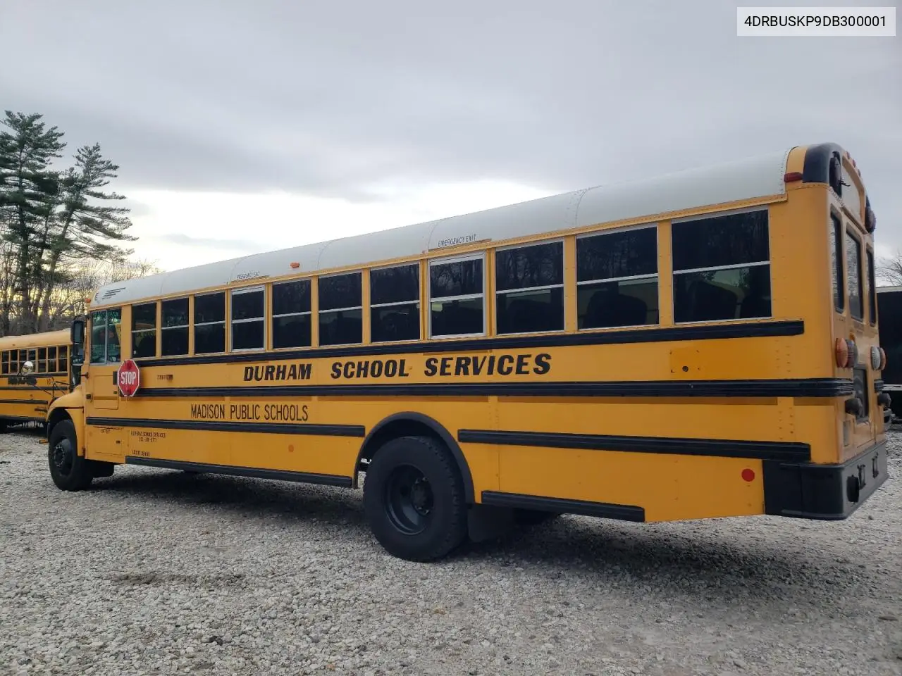 2013 Ic Corporation Ce Series School - School Bus VIN: 4DRBUSKP9DB300001 Lot: 92109815