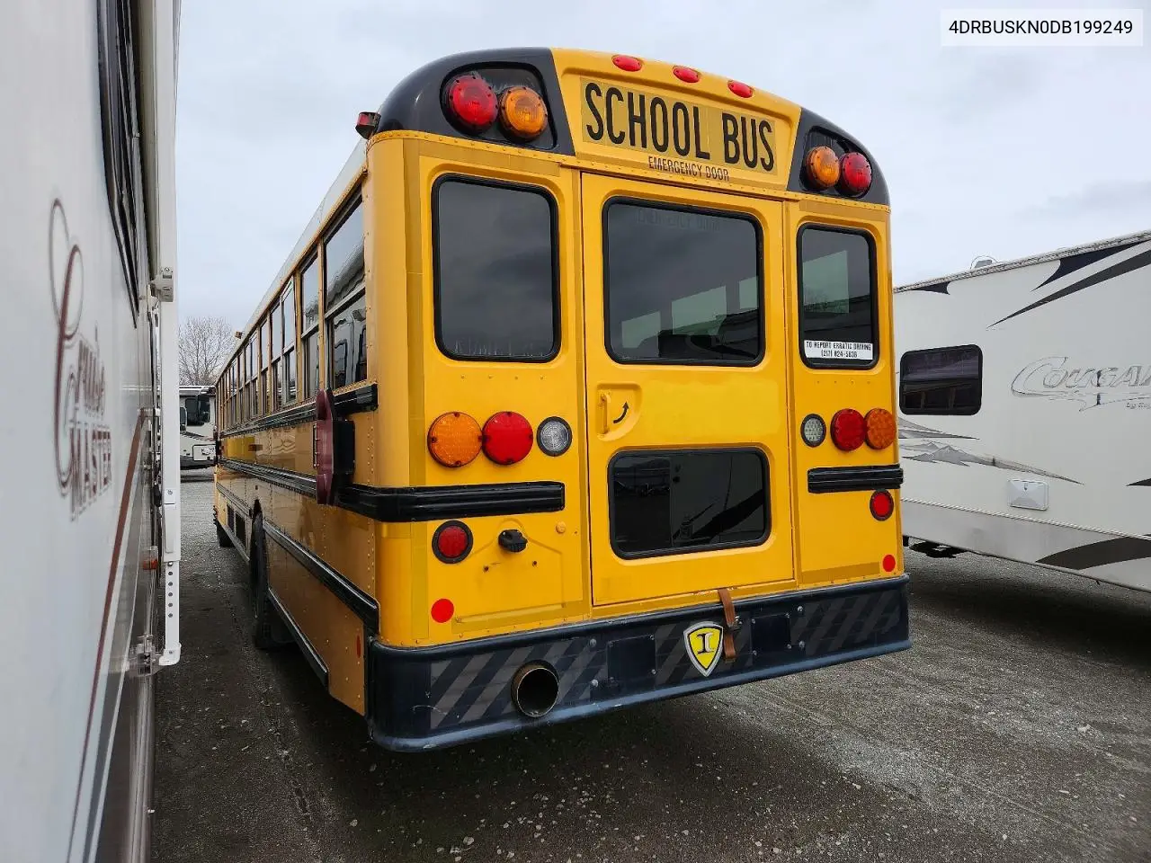 2013 Ic Corporation Ce Series School - School Bus VIN: 4DRBUSKN0DB199249 Lot: 93774625