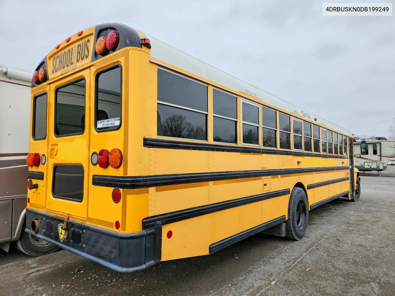 2013 Ic Corporation Ce Series School - School Bus VIN: 4DRBUSKN0DB199249 Lot: 93774625