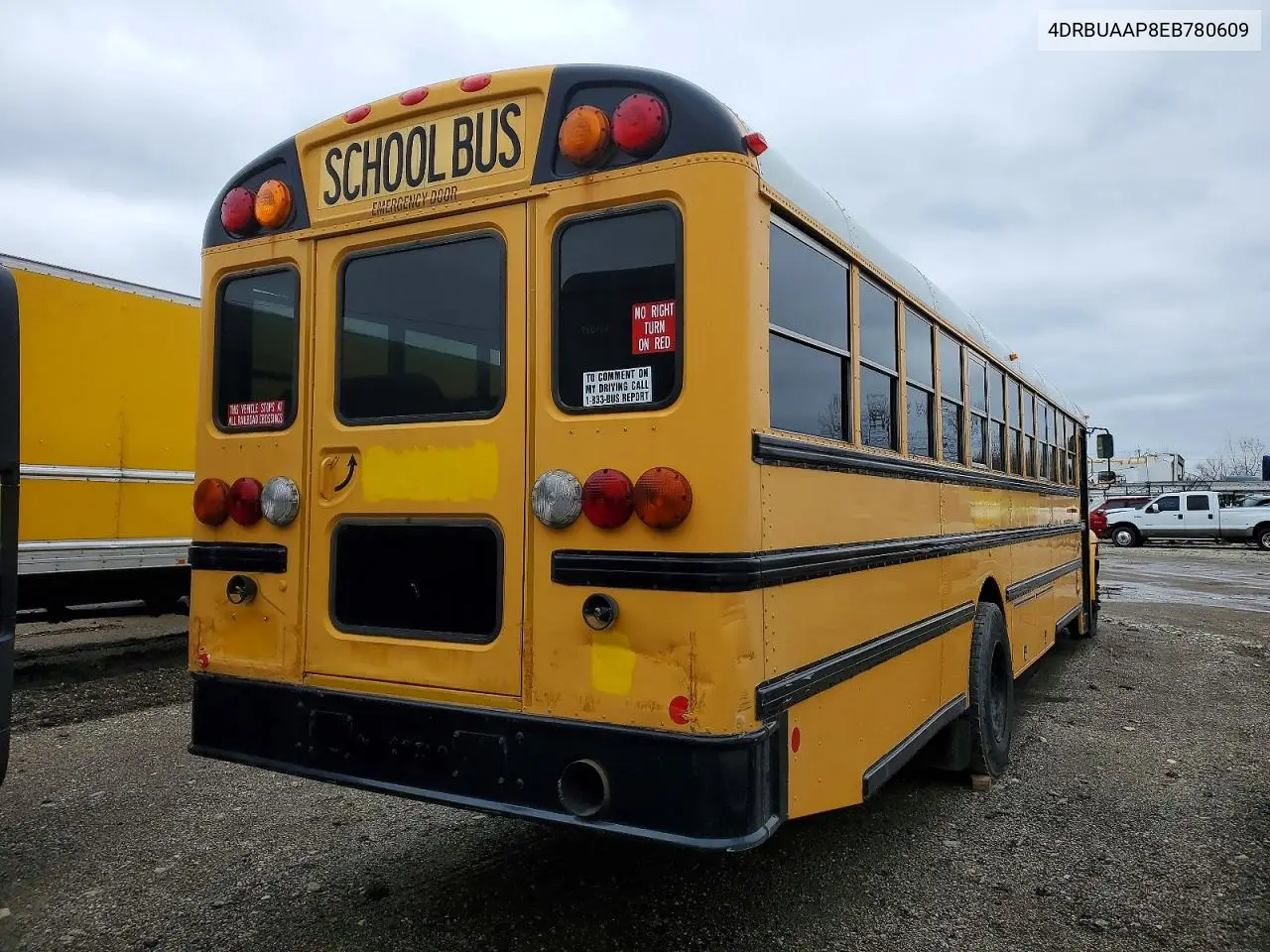 2014 Ic Corporation Ce Series School - School Bus VIN: 4DRBUAAP8EB780609 Lot: 46161186