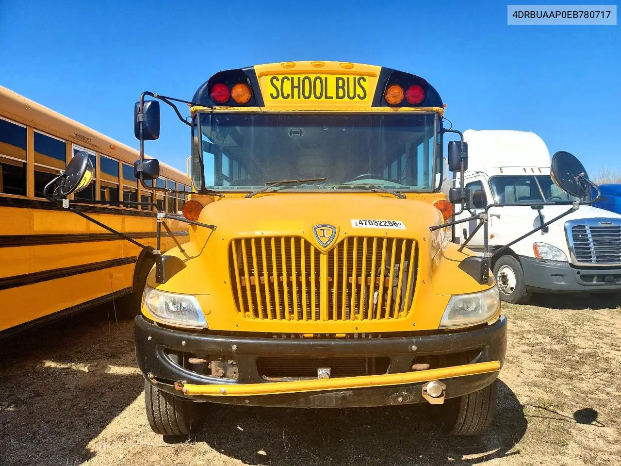 2014 Ic Corporation Ce Series School - School Bus VIN: 4DRBUAAP0EB780717 Lot: 47032286