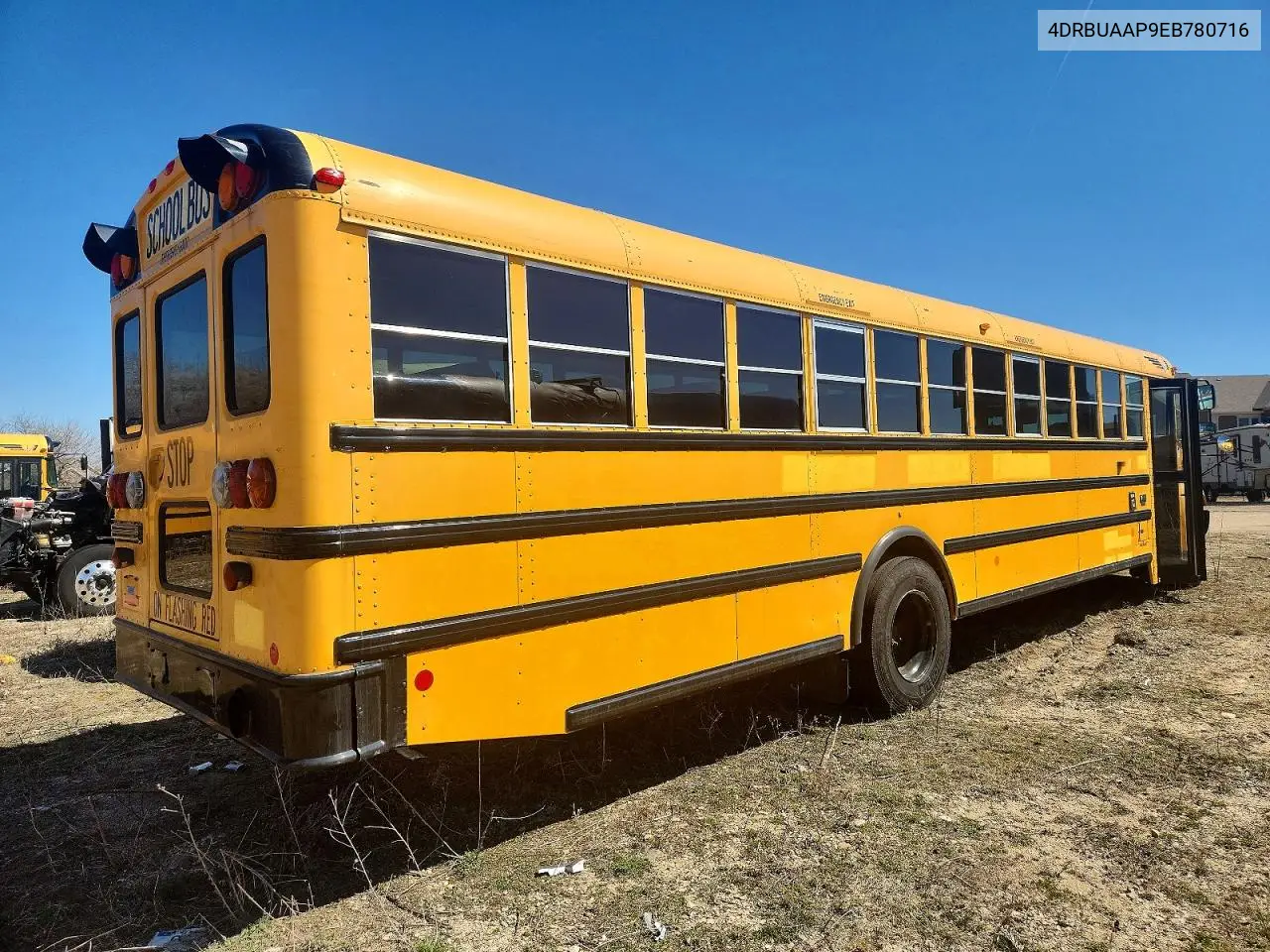 2014 Ic Corporation Ce Series School - School Bus VIN: 4DRBUAAP9EB780716 Lot: 47032586
