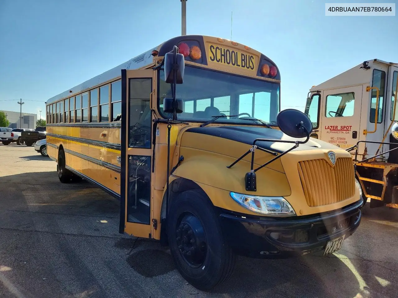 2014 Ic Corporation Ce Series School - School Bus VIN: 4DRBUAAN7EB780664 Lot: 48572916