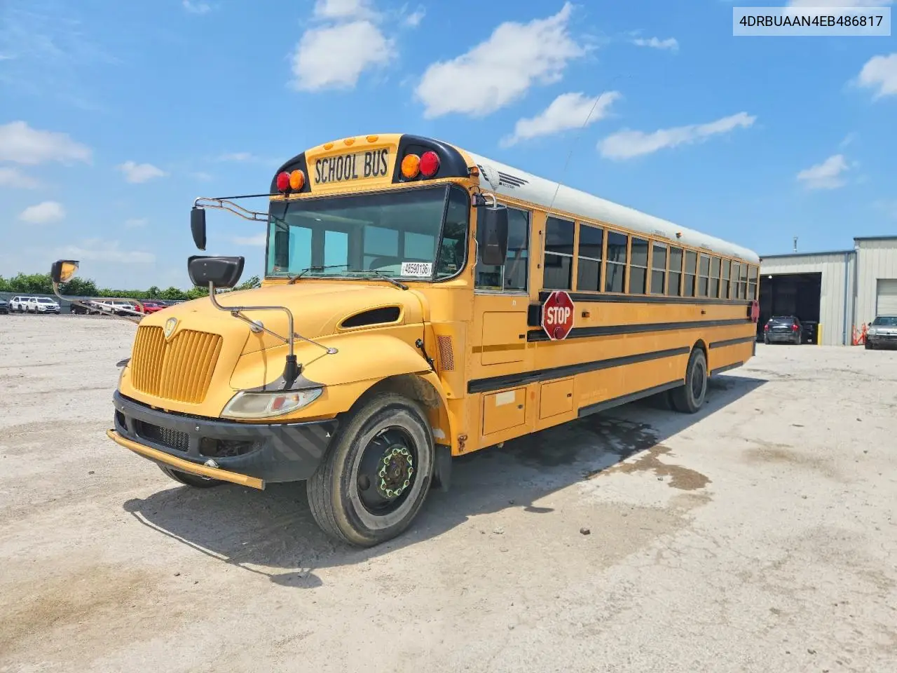 2014 Ic Corporation Ce Series School - School Bus VIN: 4DRBUAAN4EB486817 Lot: 48590136