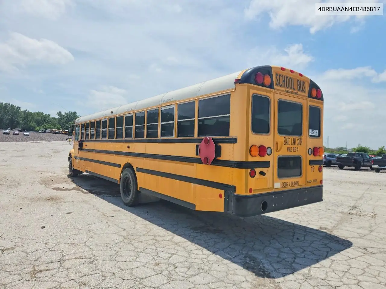 2014 Ic Corporation Ce Series School - School Bus VIN: 4DRBUAAN4EB486817 Lot: 48590136