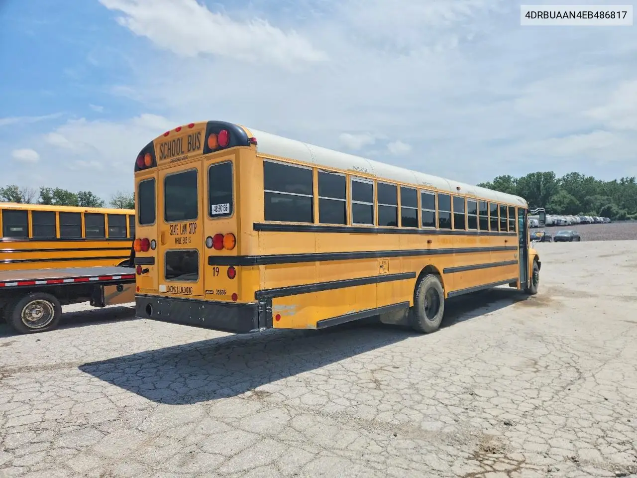 2014 Ic Corporation Ce Series School - School Bus VIN: 4DRBUAAN4EB486817 Lot: 48590136