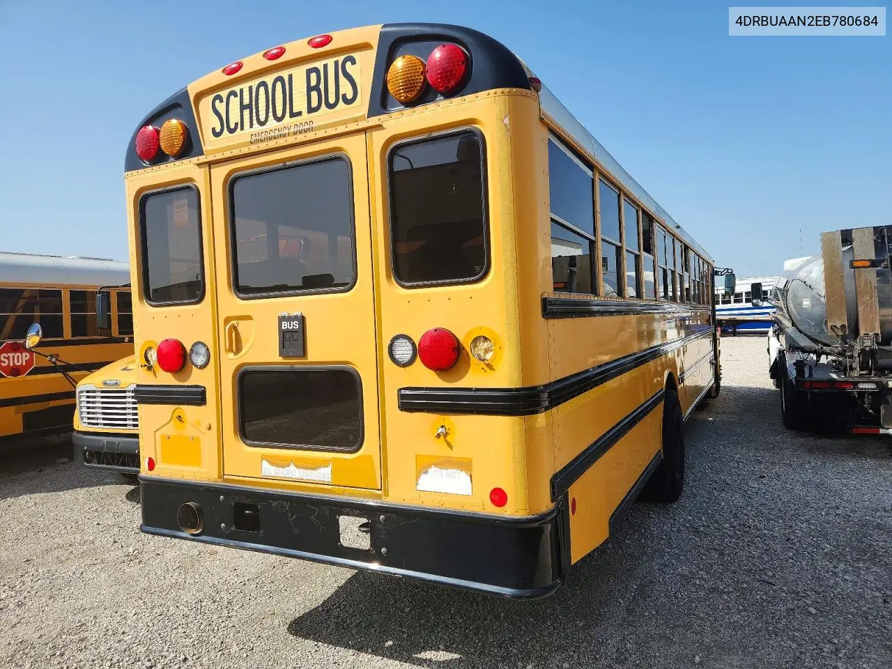 2014 Ic Corporation Ce Series School - School Bus VIN: 4DRBUAAN2EB780684 Lot: 48601806