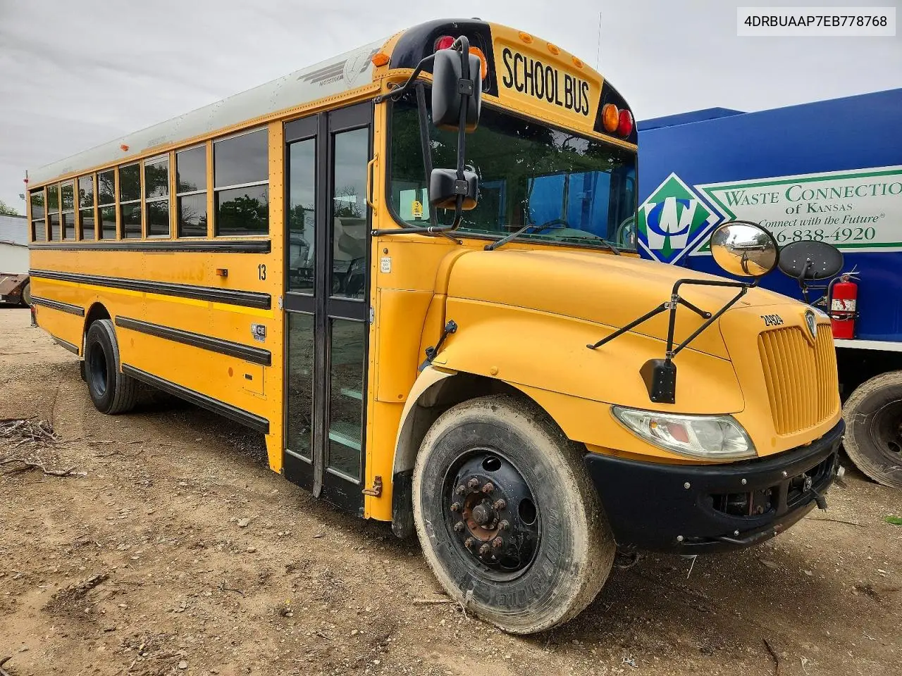 2014 Ic Corporation Ce Series School - School Bus VIN: 4DRBUAAP7EB778768 Lot: 48603896