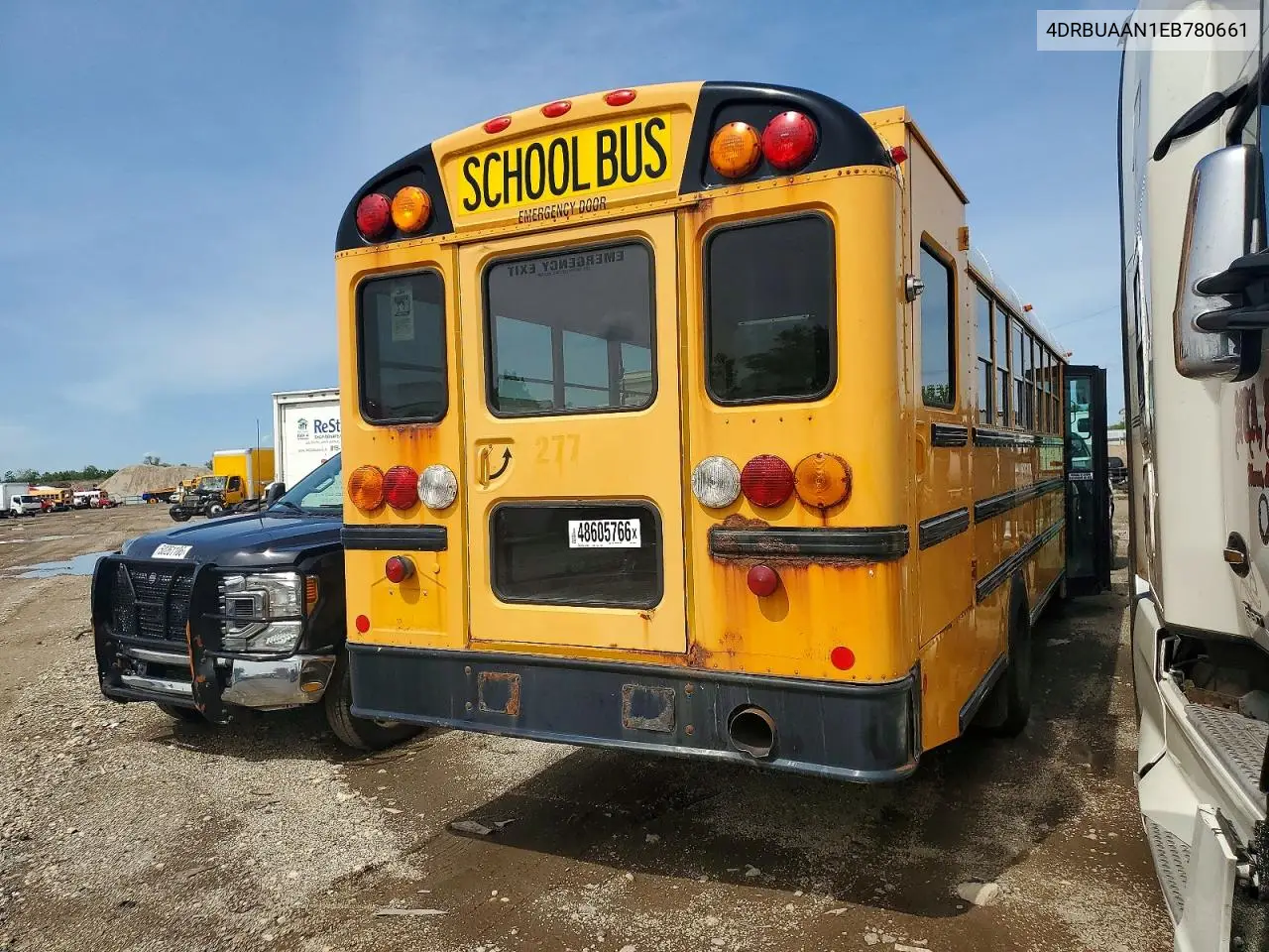 2014 Ic Corporation Ce Series School - School Bus VIN: 4DRBUAANXEB780660 Lot: 48605766