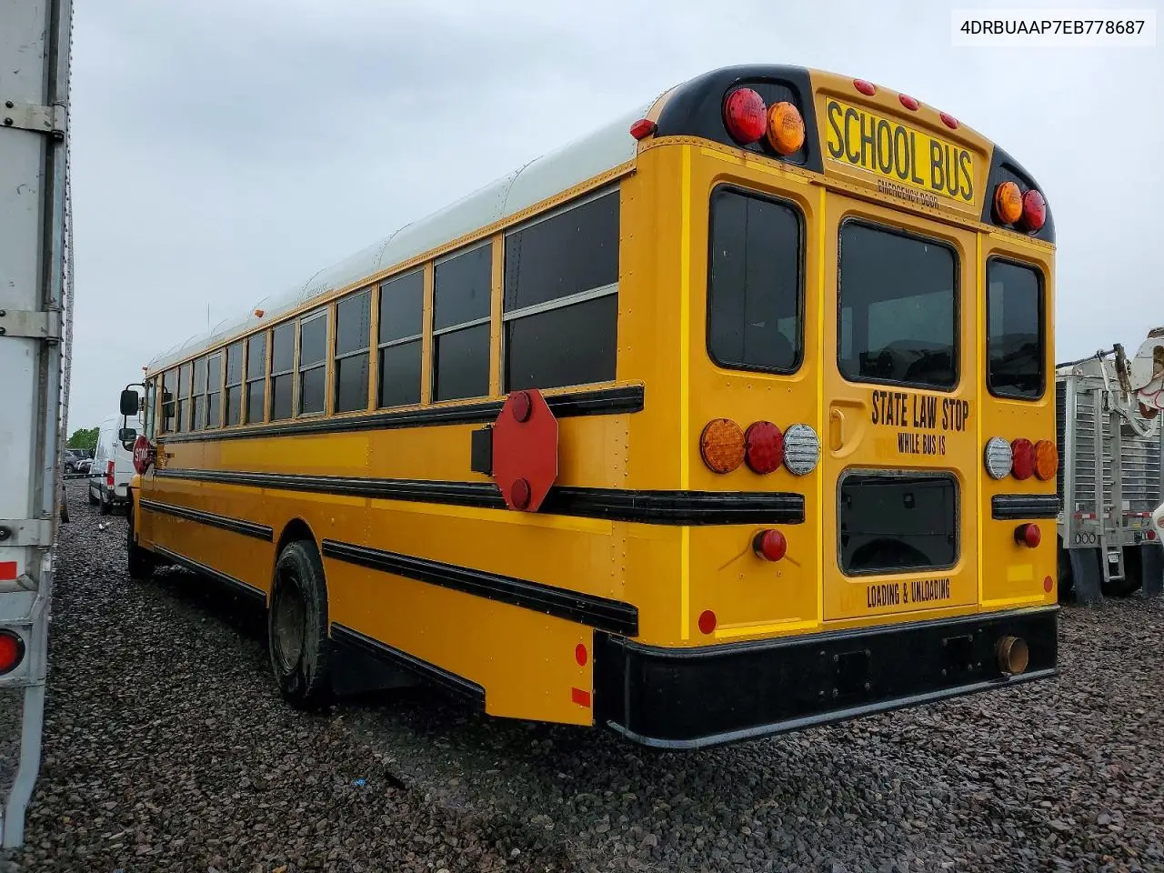 2014 Ic Corporation Ce Series School - School Bus VIN: 4DRBUAAP7EB778687 Lot: 48624076