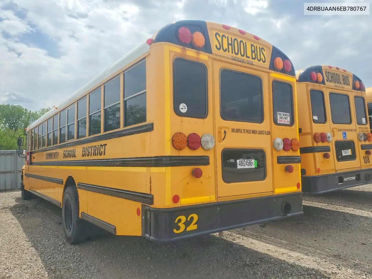 2014 Ic Corporation Ce Series School - School Bus VIN: 4DRBUAAN6EB780767 Lot: 48624586