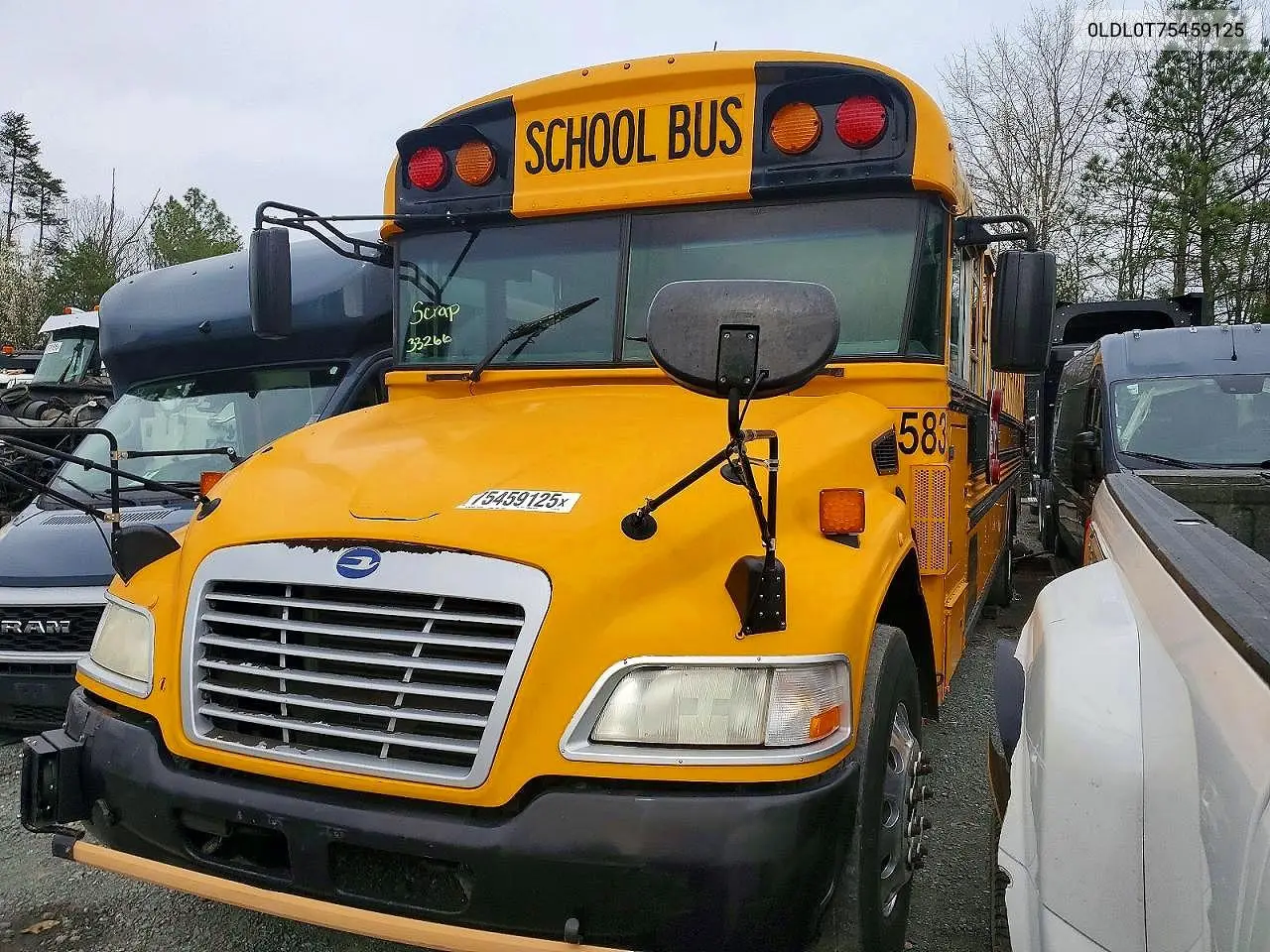 2014 Ic Bus Bus VIN: 1BAKGCPA8EF301702 Lot: 53756496