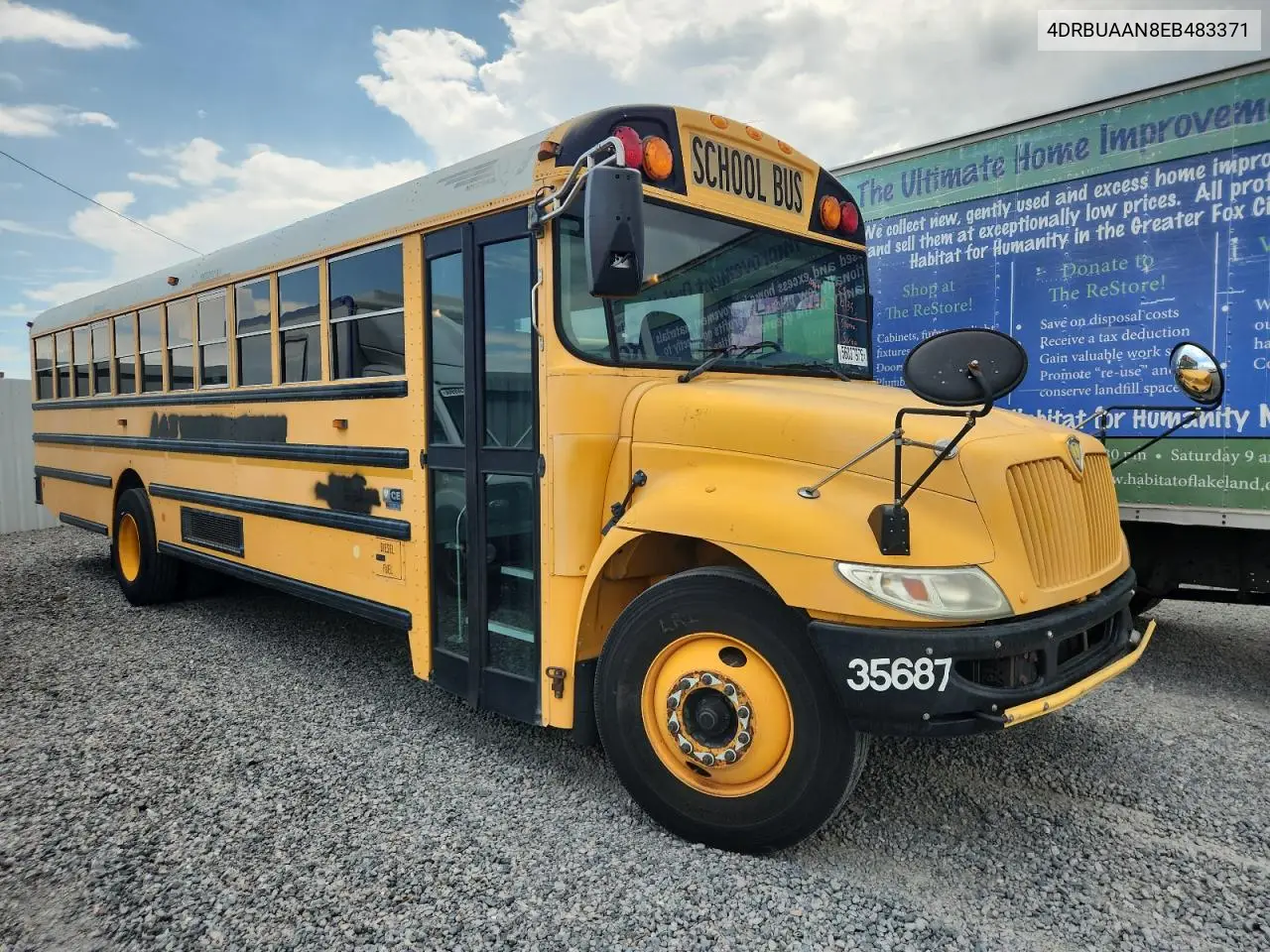 2014 Ic Bus Pb105 School Bus VIN: 4DRBUAAN8EB483371 Lot: 56037976
