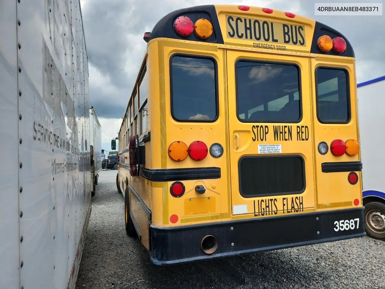 2014 Ic Bus Pb105 School Bus VIN: 4DRBUAAN8EB483371 Lot: 56037976