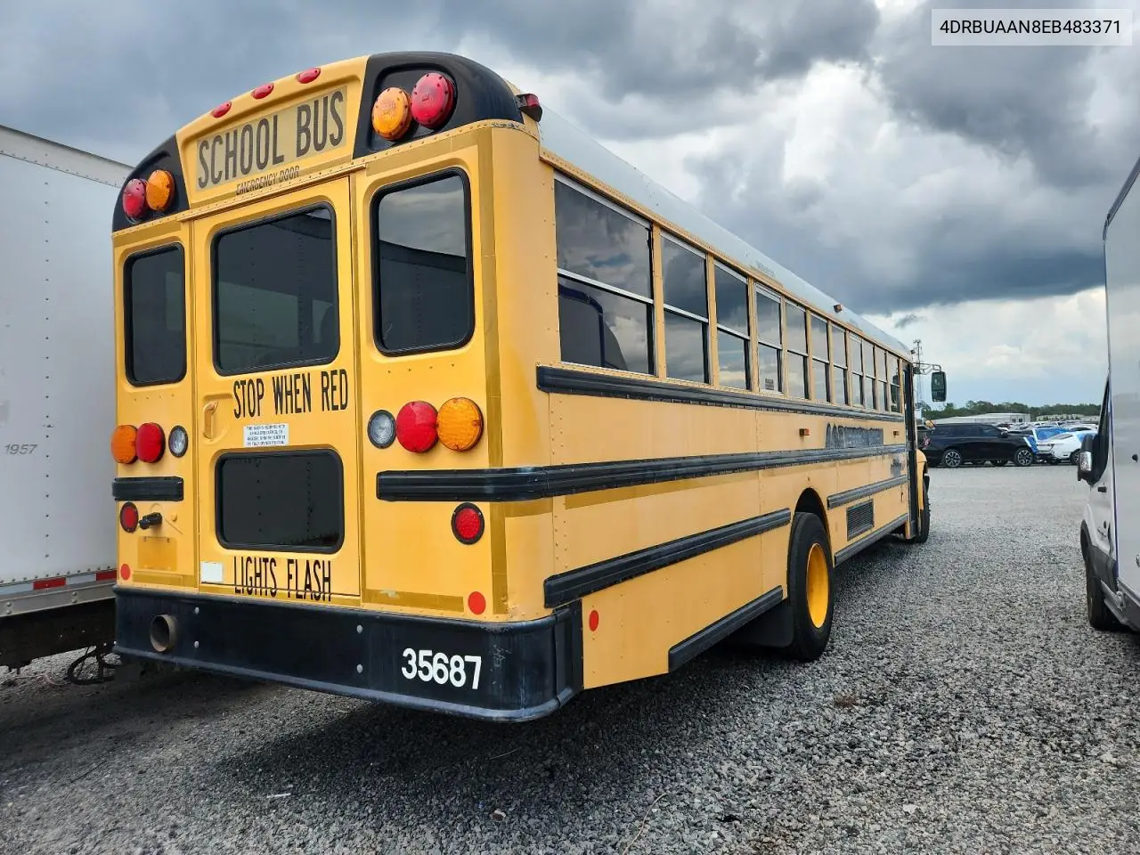 2014 Ic Bus Pb105 School Bus VIN: 4DRBUAAN8EB483371 Lot: 56037976