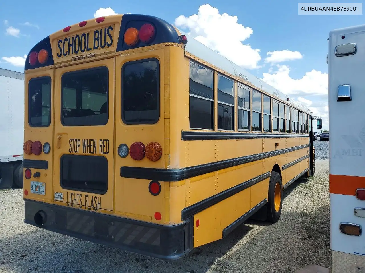 2014 Ic Corporation Ce Series School - School Bus VIN: 4DRBUAAN4EB789001 Lot: 56171676
