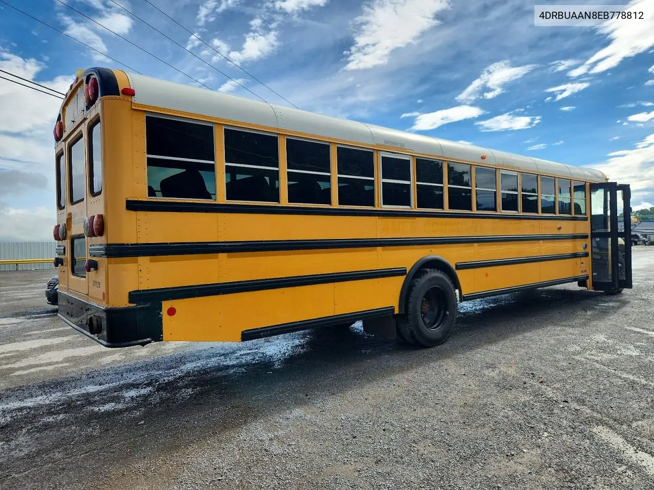 2014 Ic Corporation Ce Series School - School Bus VIN: 4DRBUAAN8EB778812 Lot: 57896476