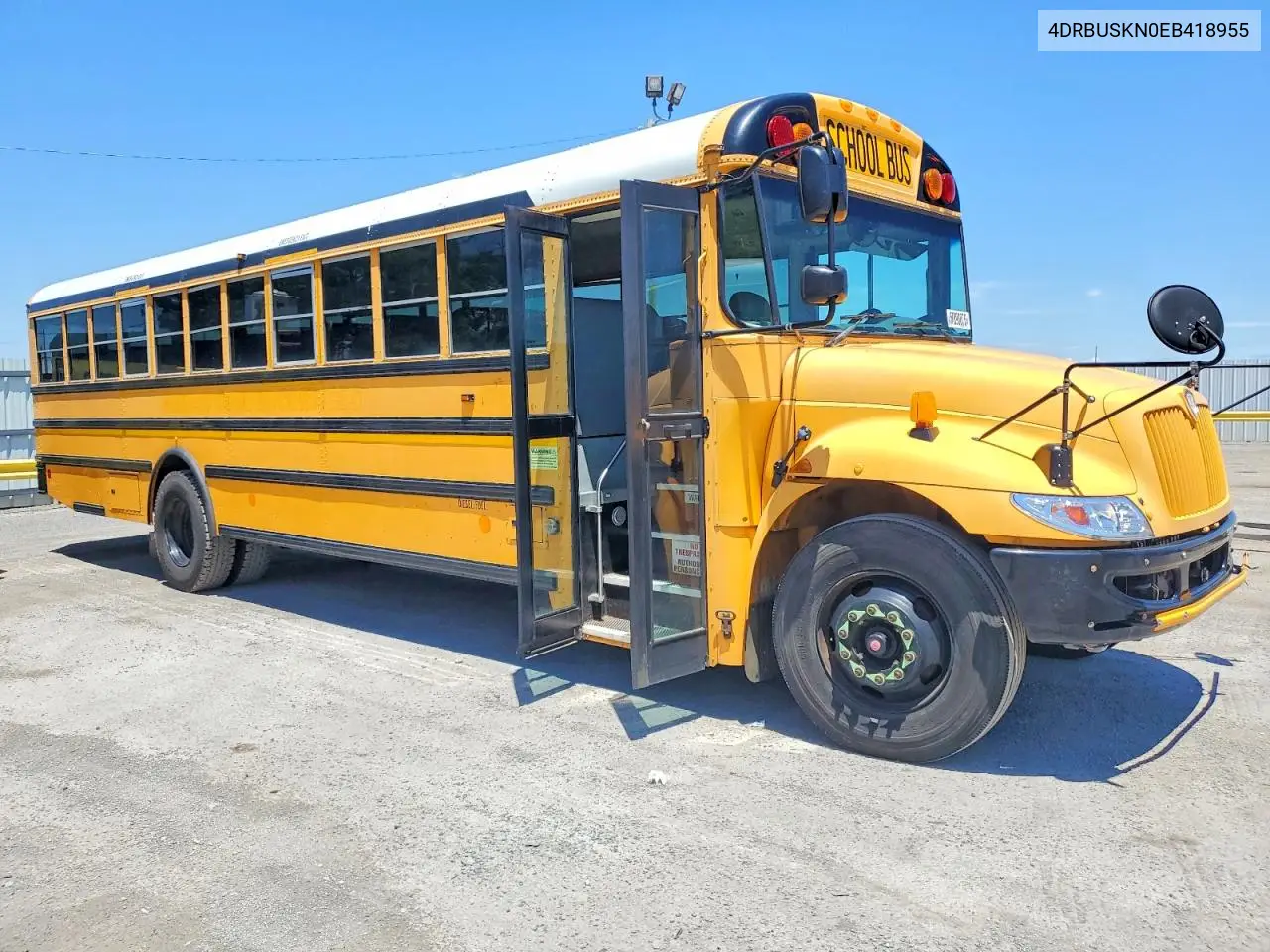 2014 Ic Corporation Ce Series School - School Bus VIN: 4DRBUSKN0EB418955 Lot: 57898876