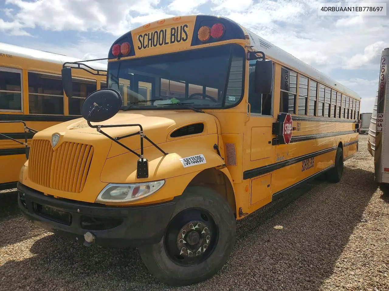 2014 Ic Corporation Ce Series School - School Bus VIN: 4DRBUAAN1EB778697 Lot: 58135206