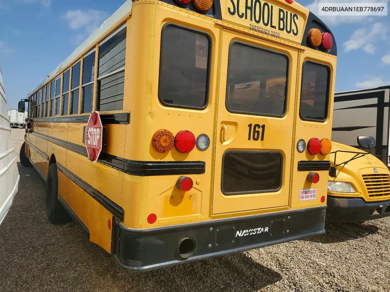 2014 Ic Corporation Ce Series School - School Bus VIN: 4DRBUAAN1EB778697 Lot: 58135206