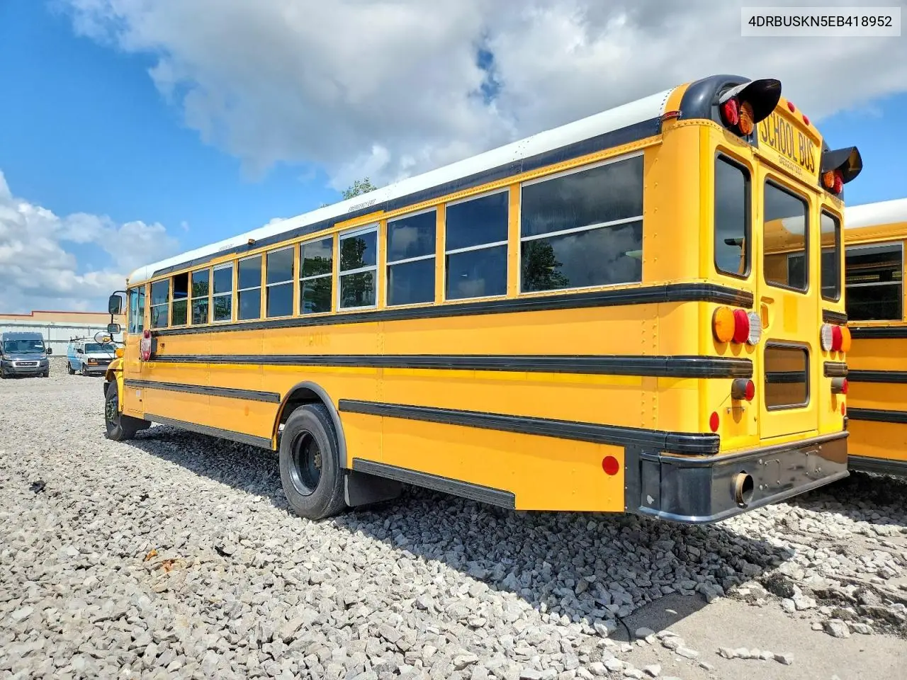 2014 Ic Corporation Ce Series School - School Bus VIN: 4DRBUSKN5EB418952 Lot: 58840166