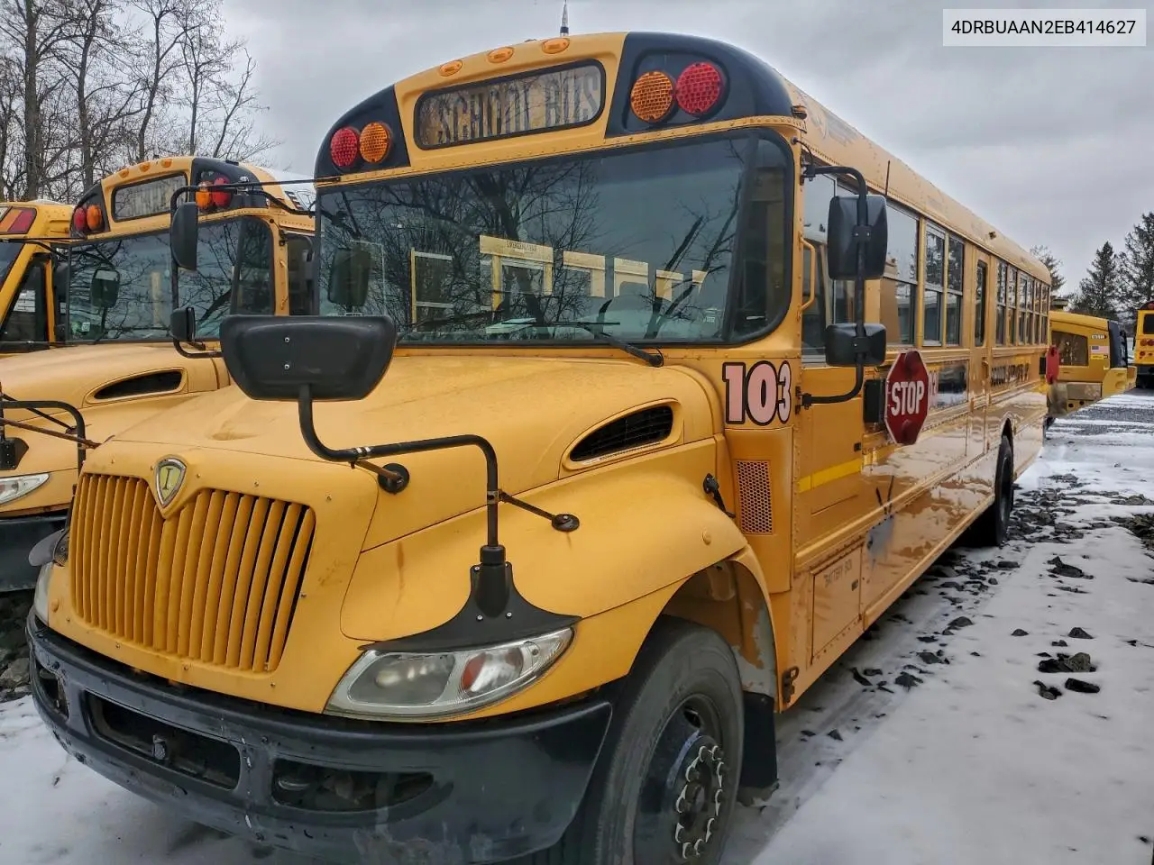 2014 Ic Bus Pb105 School Bus VIN: 4DRBUAAN2EB414627 Lot: 72409045