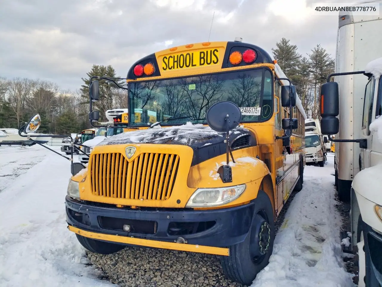2014 Ic Corporation Ce Series School - School Bus VIN: 4DRBUAAN8EB778776 Lot: 72466175