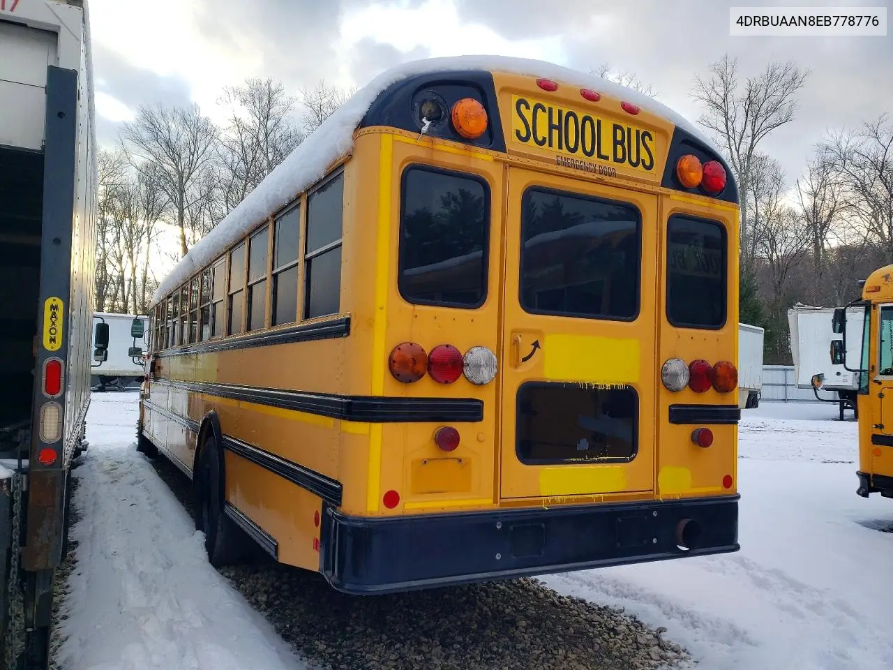 2014 Ic Corporation Ce Series School - School Bus VIN: 4DRBUAAN8EB778776 Lot: 72466175