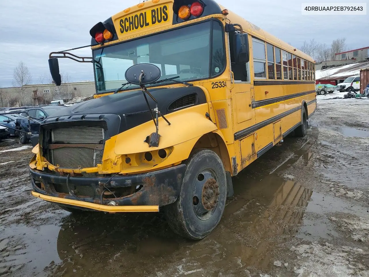 2014 Ic Corporation Ce Series School - School Bus VIN: 4DRBUAAP2EB792643 Lot: 75974045