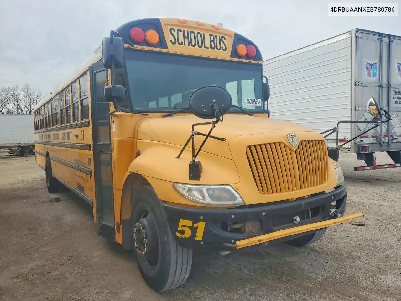 2014 Ic Corporation Ce Series School - School Bus VIN: 4DRBUAANXEB780786 Lot: 75981555