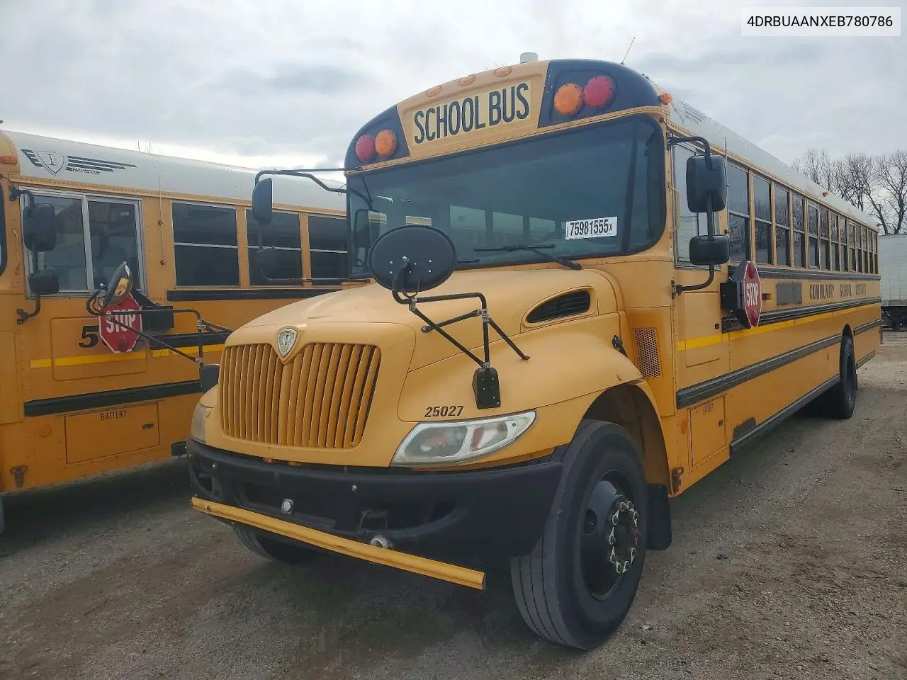 2014 Ic Corporation Ce Series School - School Bus VIN: 4DRBUAANXEB780786 Lot: 75981555