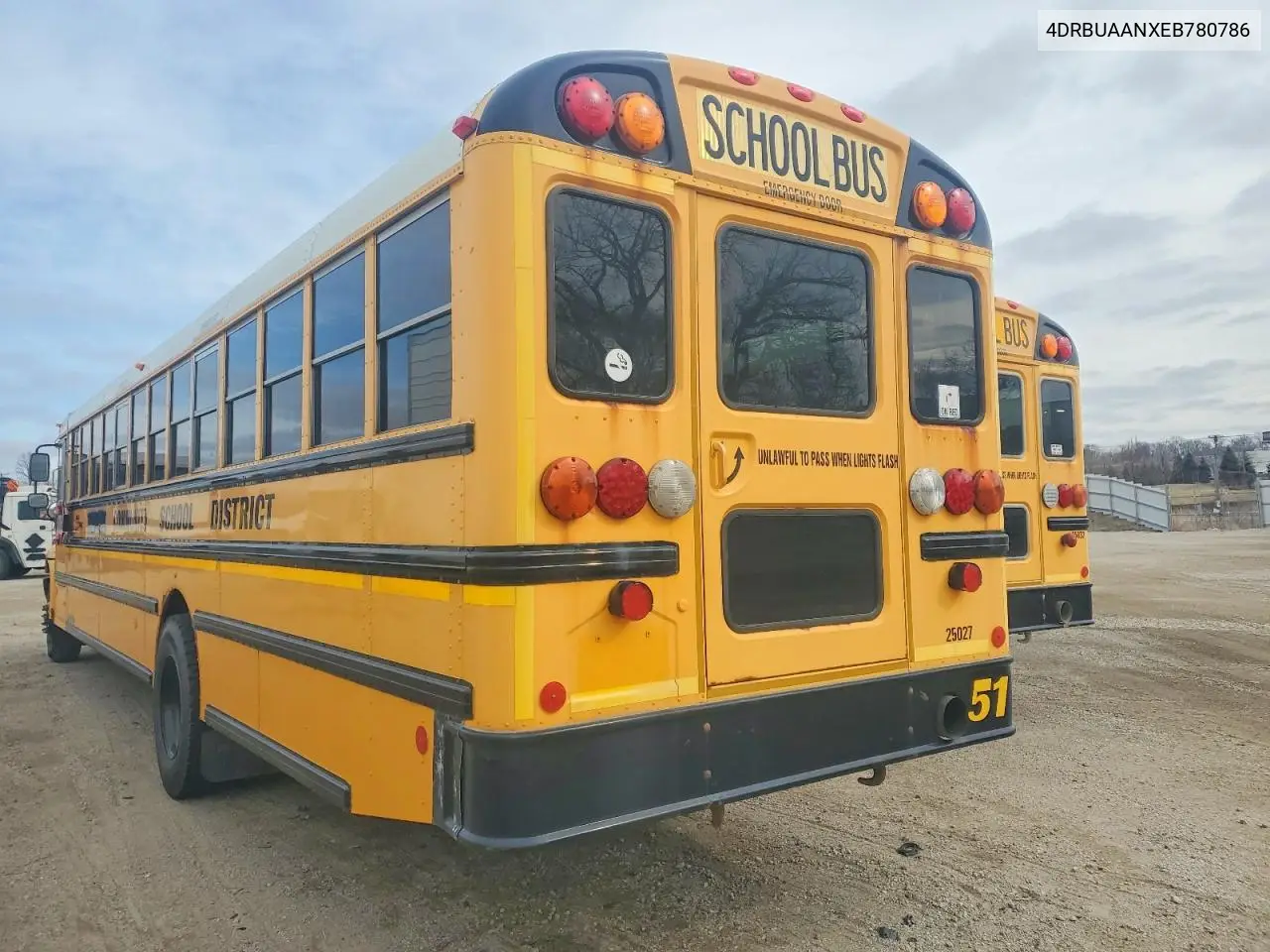 2014 Ic Corporation Ce Series School - School Bus VIN: 4DRBUAANXEB780786 Lot: 75981555