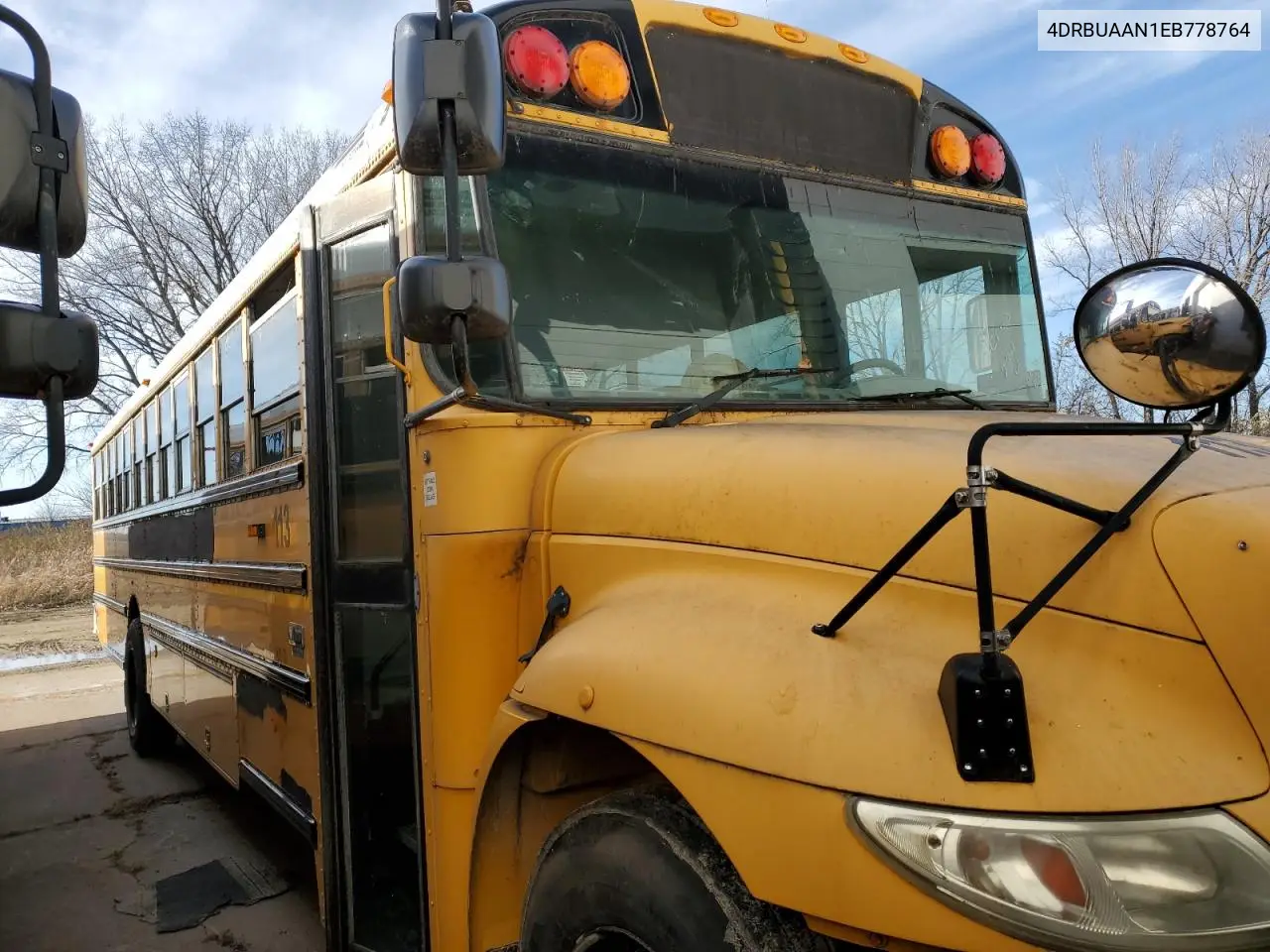 2014 Ic Corporation Ce Series School - School Bus VIN: 4DRBUAAN1EB778764 Lot: 90339005